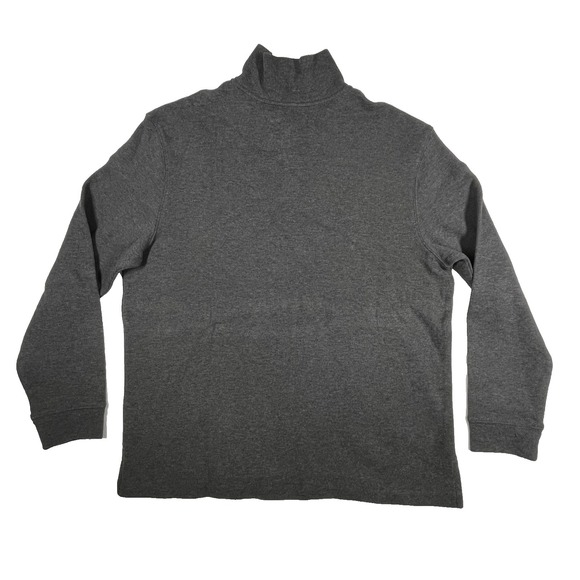 Polo Ralph Lauren 1/4 Zip Pullover Sweater Men's XL Charcoal Casual Prep *Flaw - Picture 5 of 10